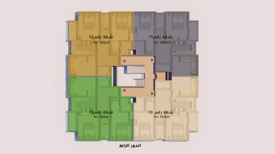 مخطط الدور رقم 2